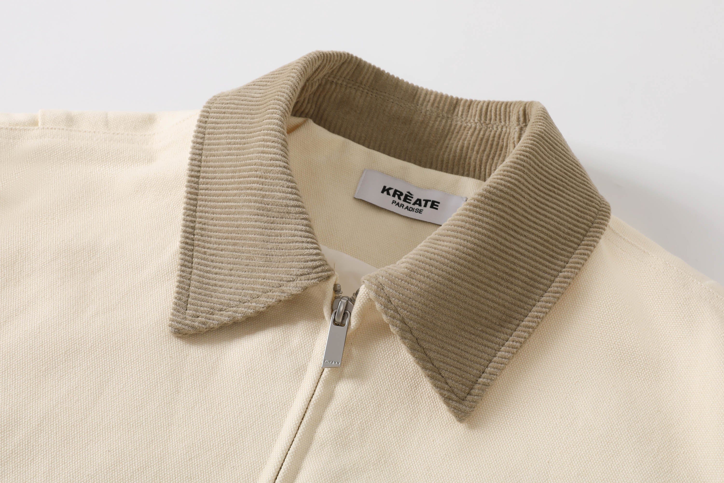 Corduroy Collar Jacket