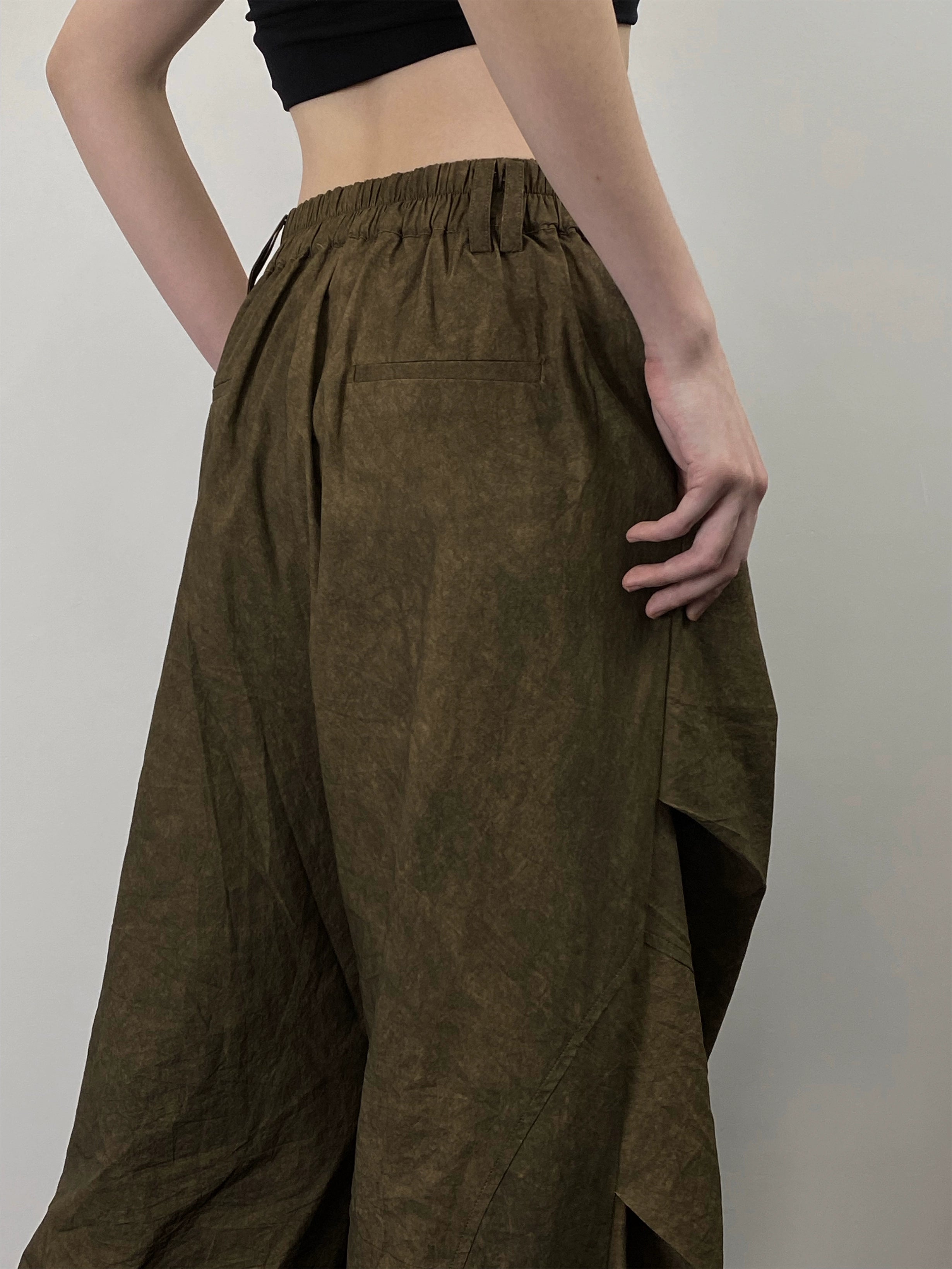 Wide Leg Pants in Classic Vintage Style - chiclara