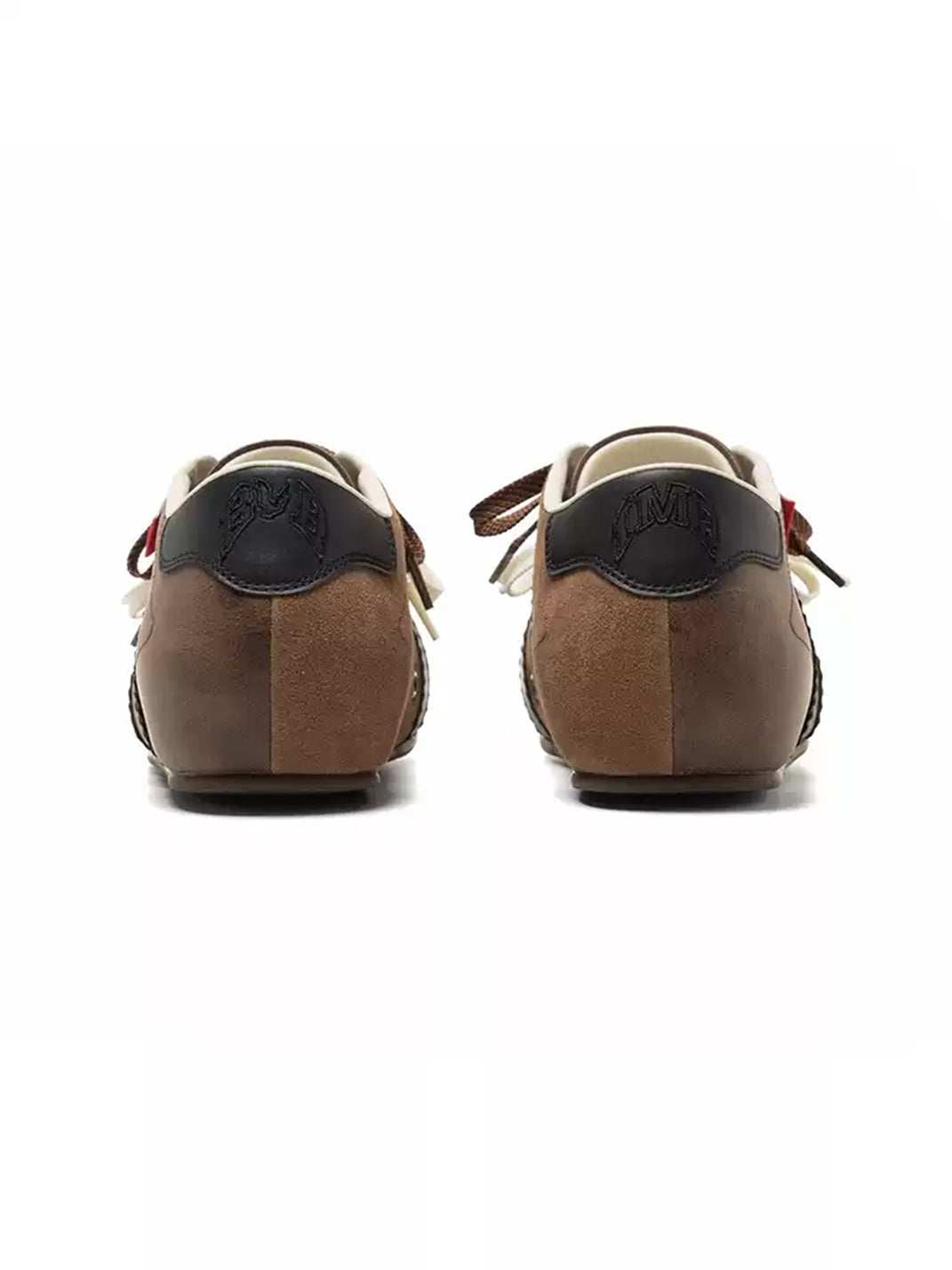 Brown Shell-Toe Low-Top Skate Sneakers - view 7