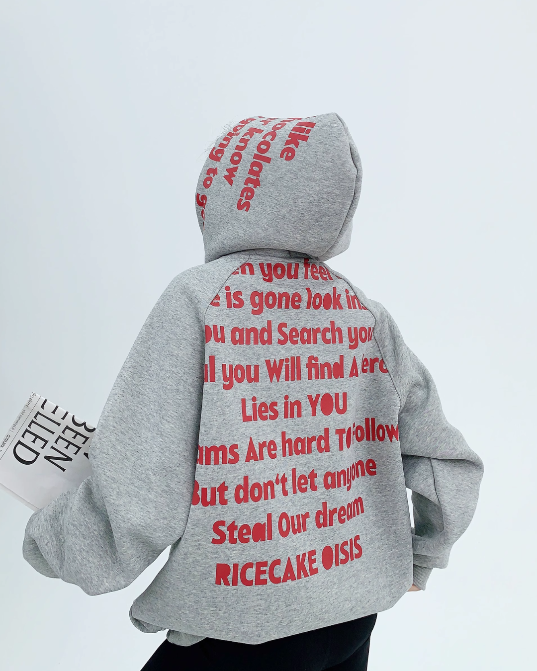 Scarlet Script Dreamer Hoodie