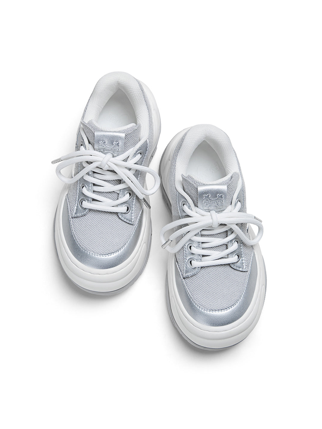 Black WiFi 2.0 Wave Canvas Platform Sneakers