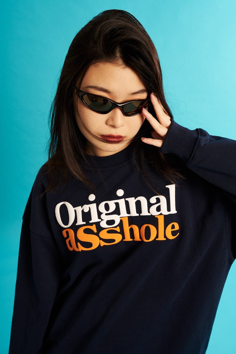 Text Crewneck Sweatshirt