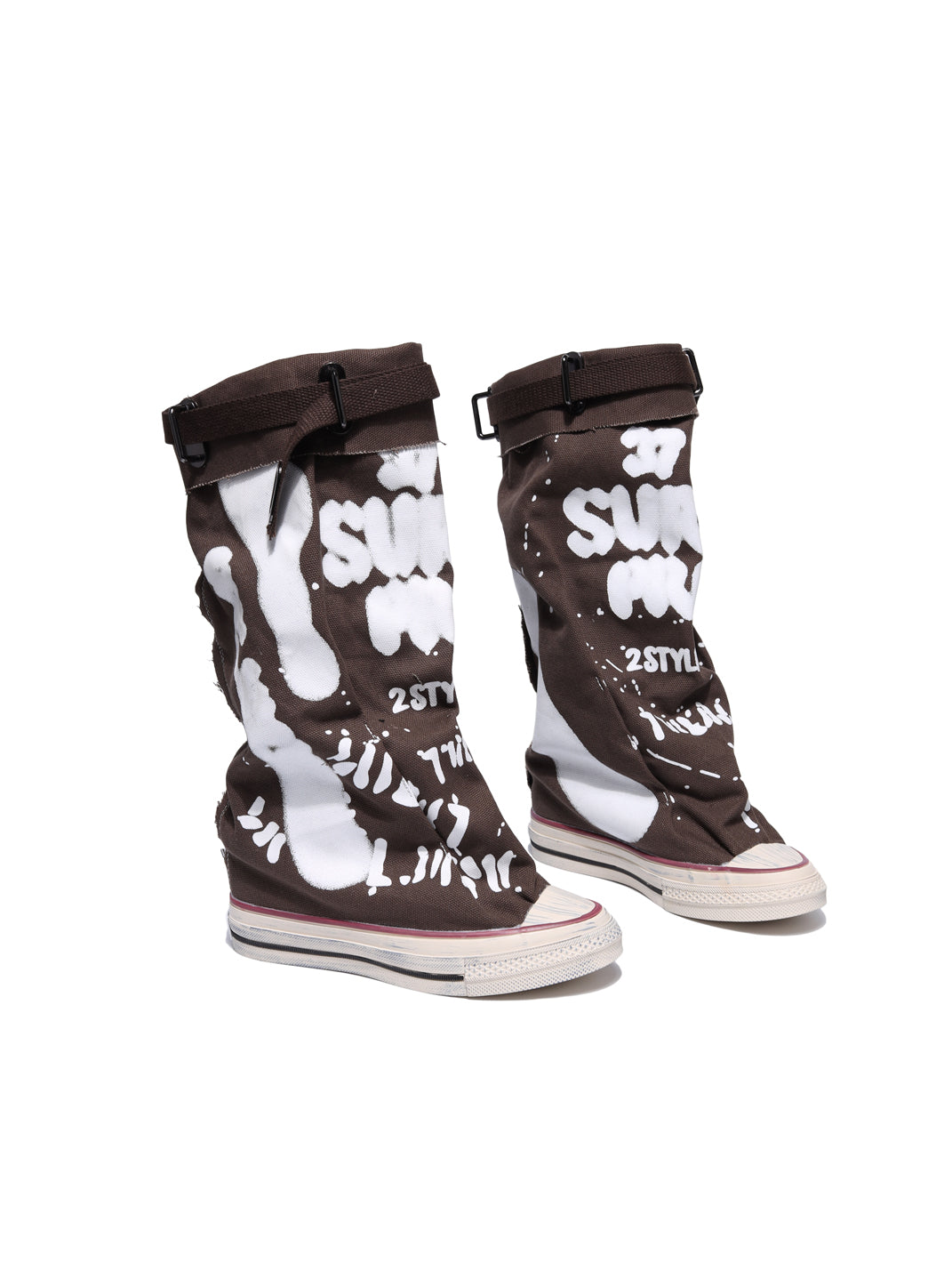 Desert Chunk Platform Tall Boots