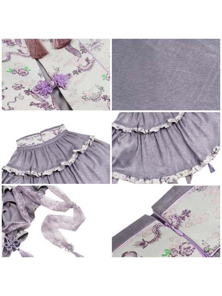 Chinese Qipao Inspired Lolita Fashion Skirt