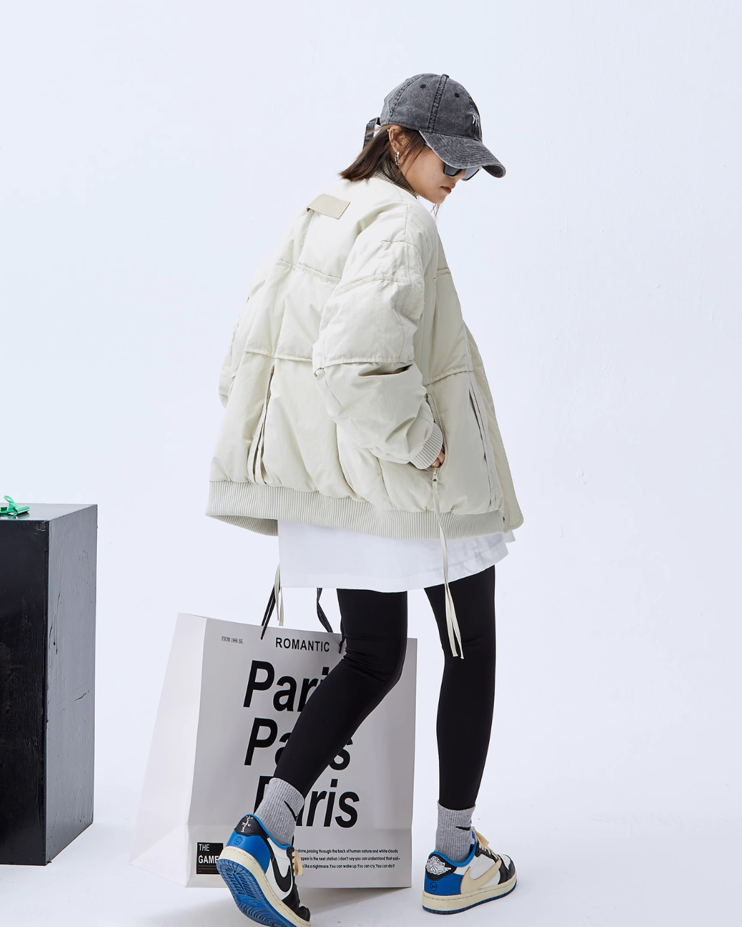 Cloud Oversized Bomber Jacket