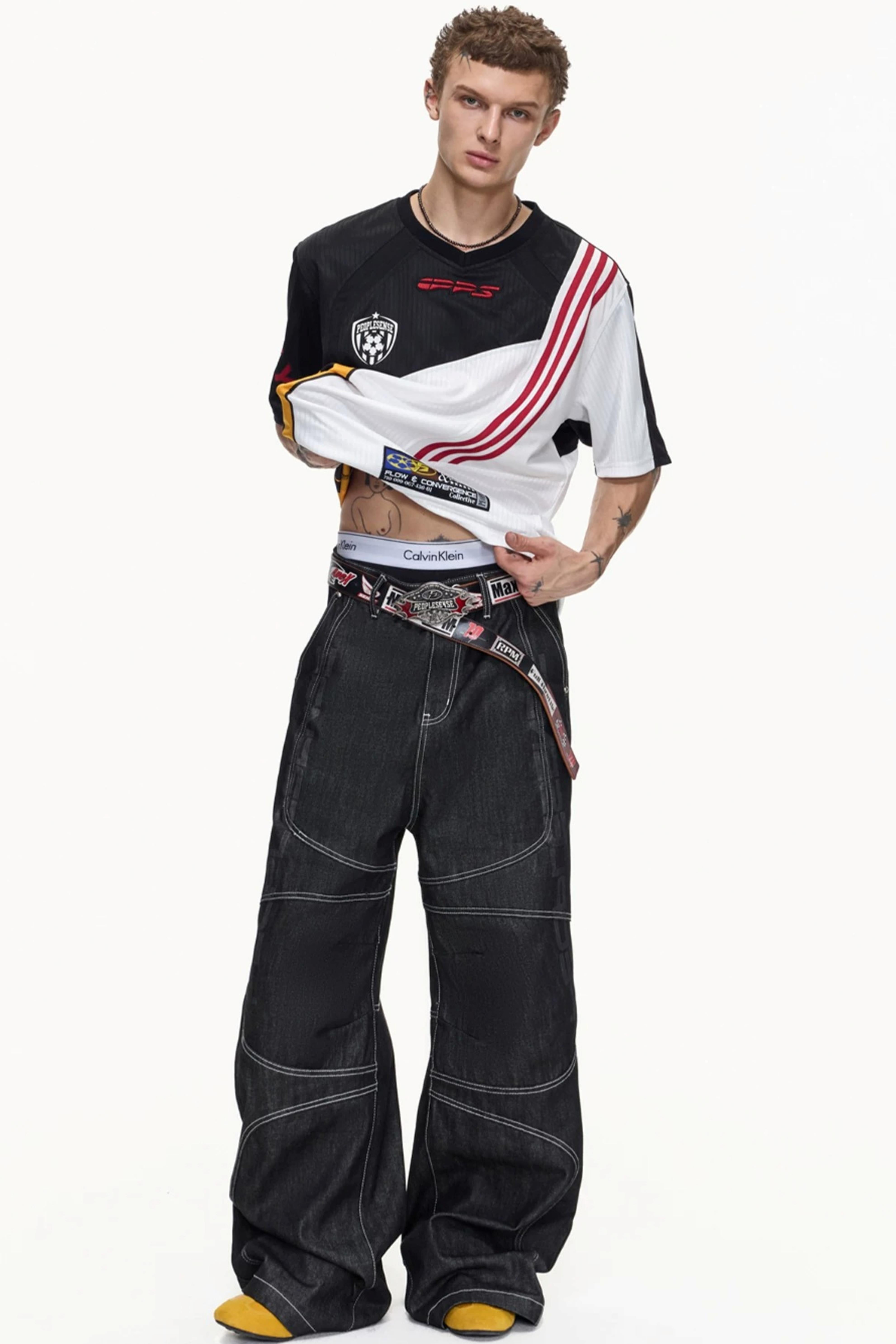 Men's Colorblock Mesh Sport Tee