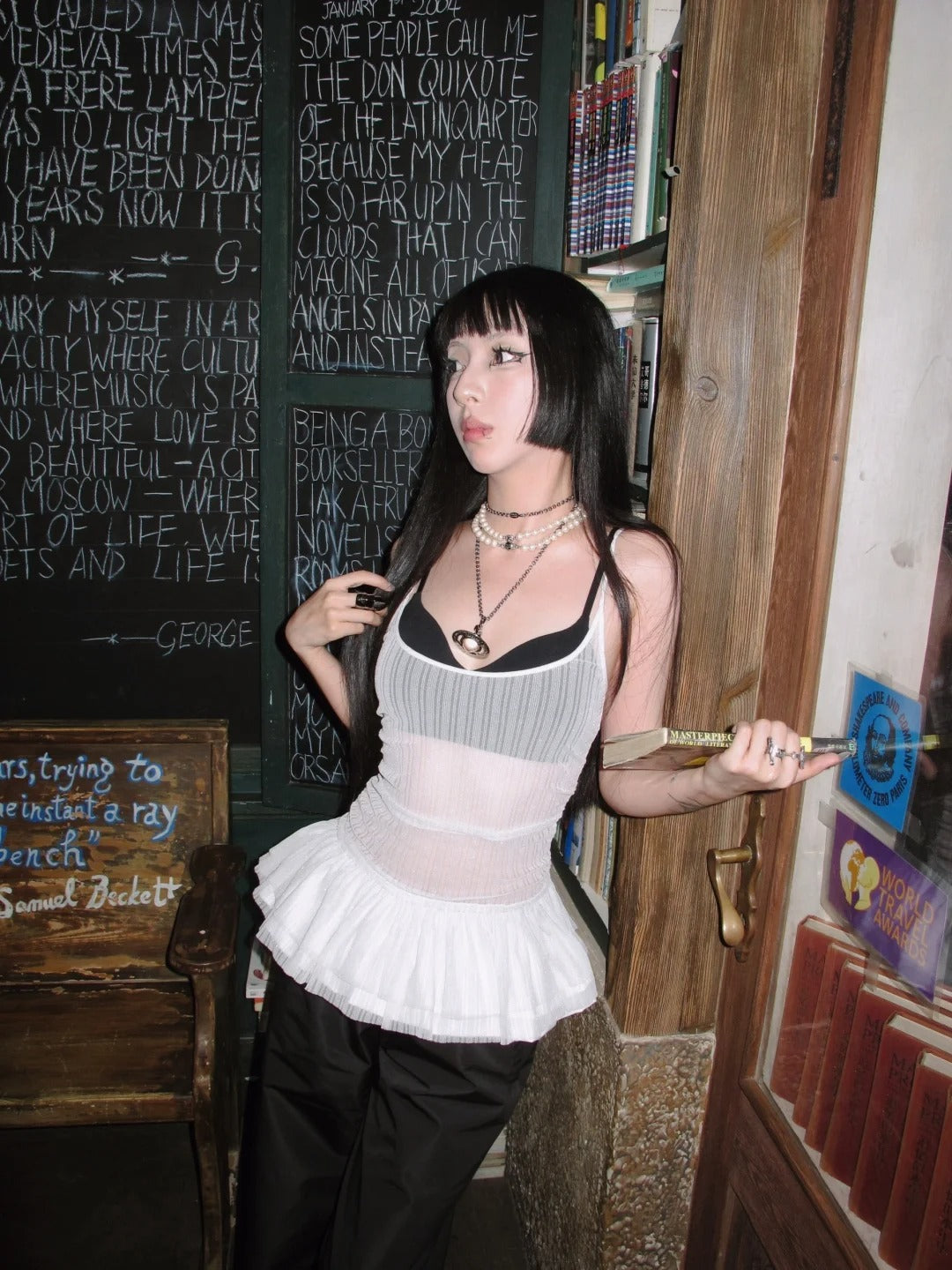 トップス Bustier Combi Jersey Top / STUDIOUS Ladies bustier, Black | Manufactum