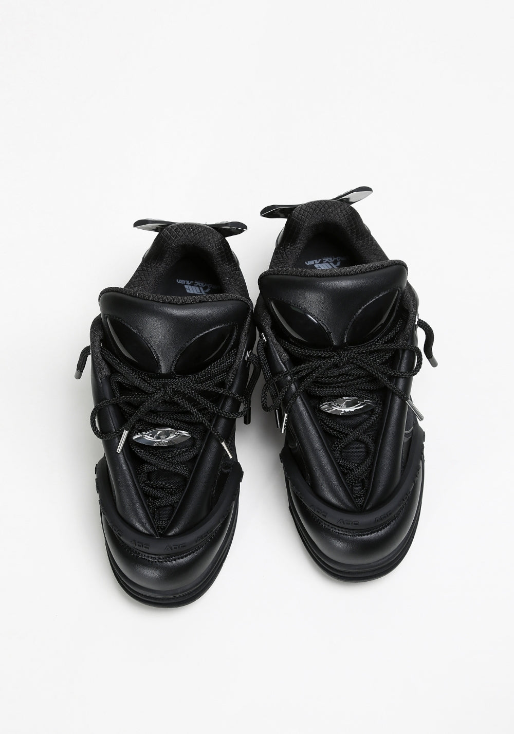 Black Alien Platform Sneakers