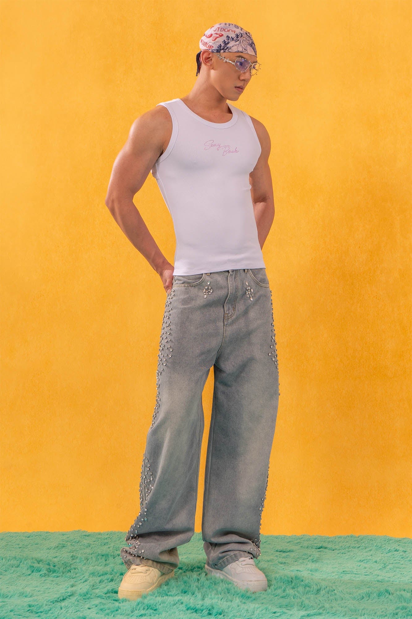 Open Back Muscle Tank