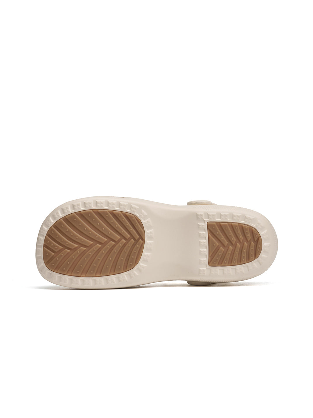 Mary Jane Style Breathable Slide Sandals-Beige