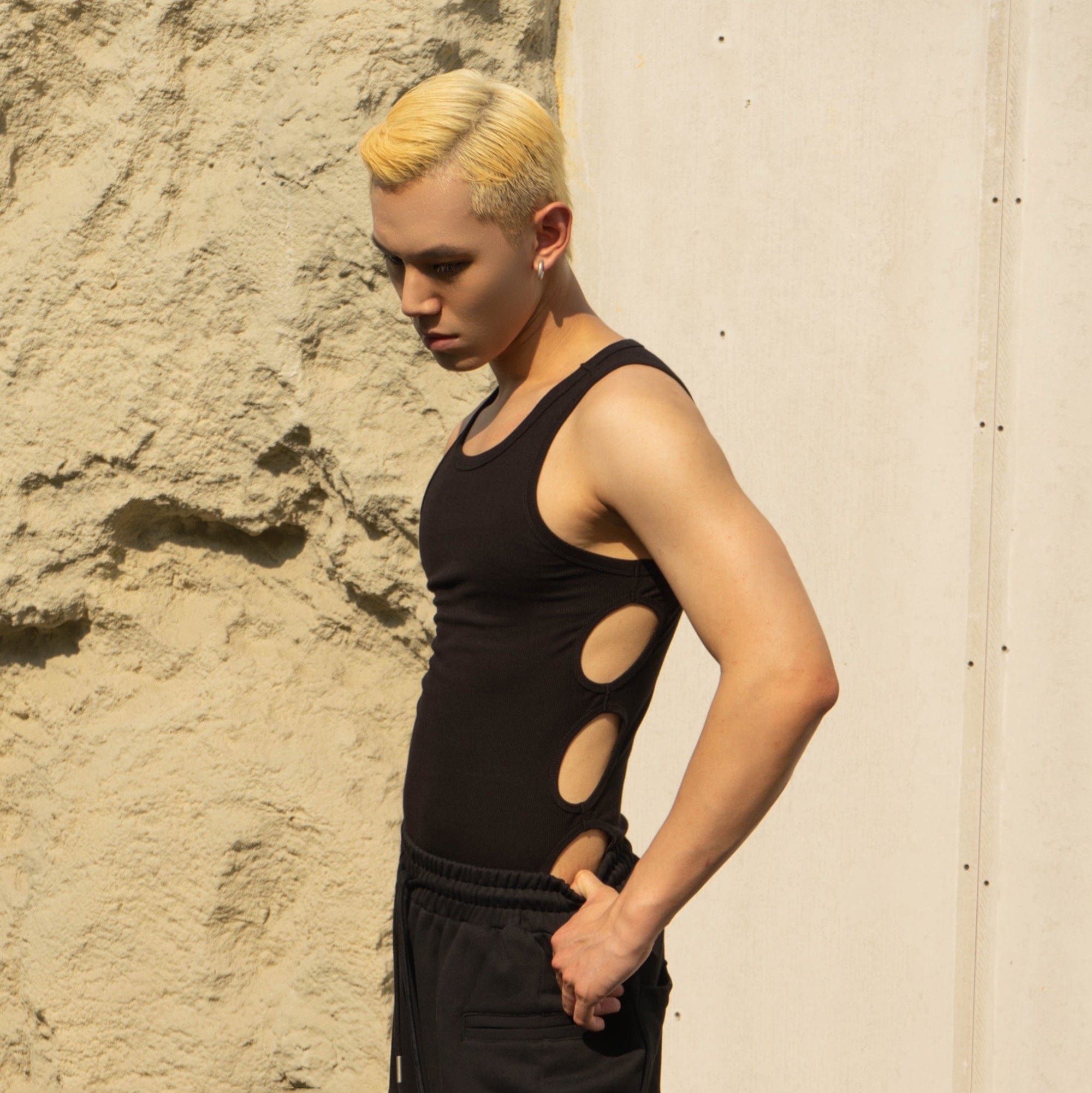 Tank Top with Side Cut-Outs