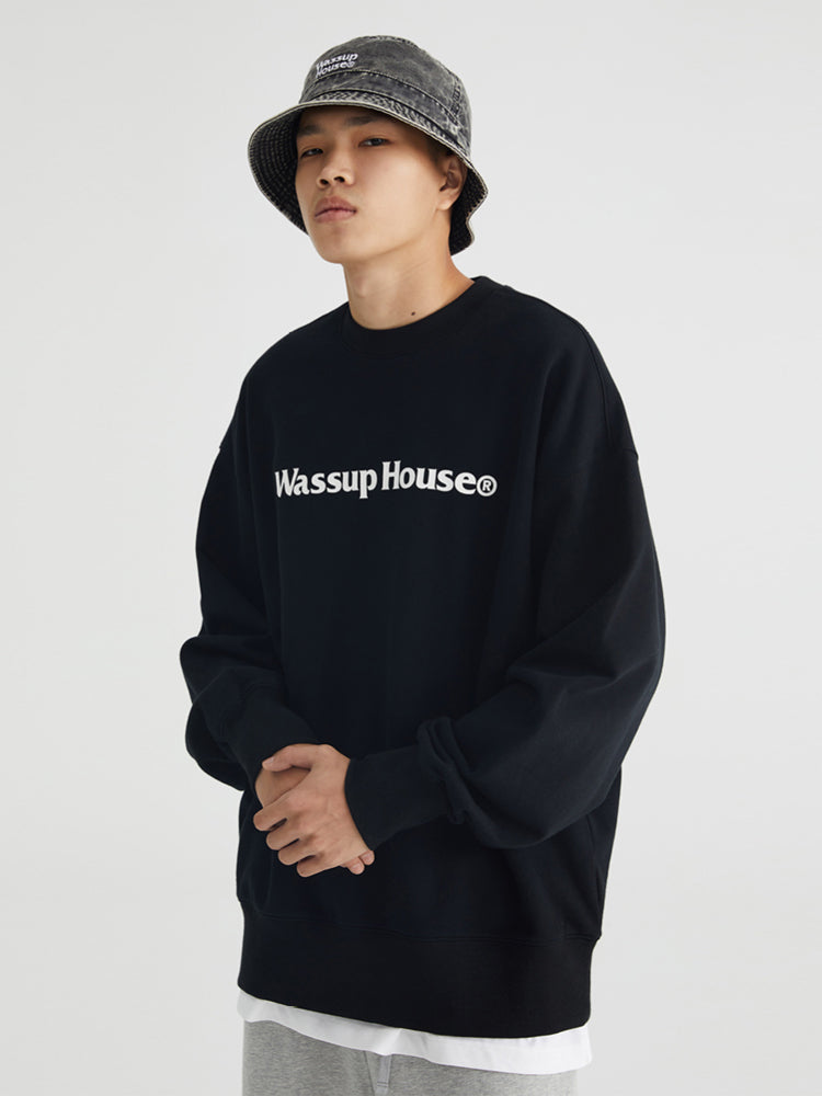 Essential Basic Printing Logo Sweatshirt