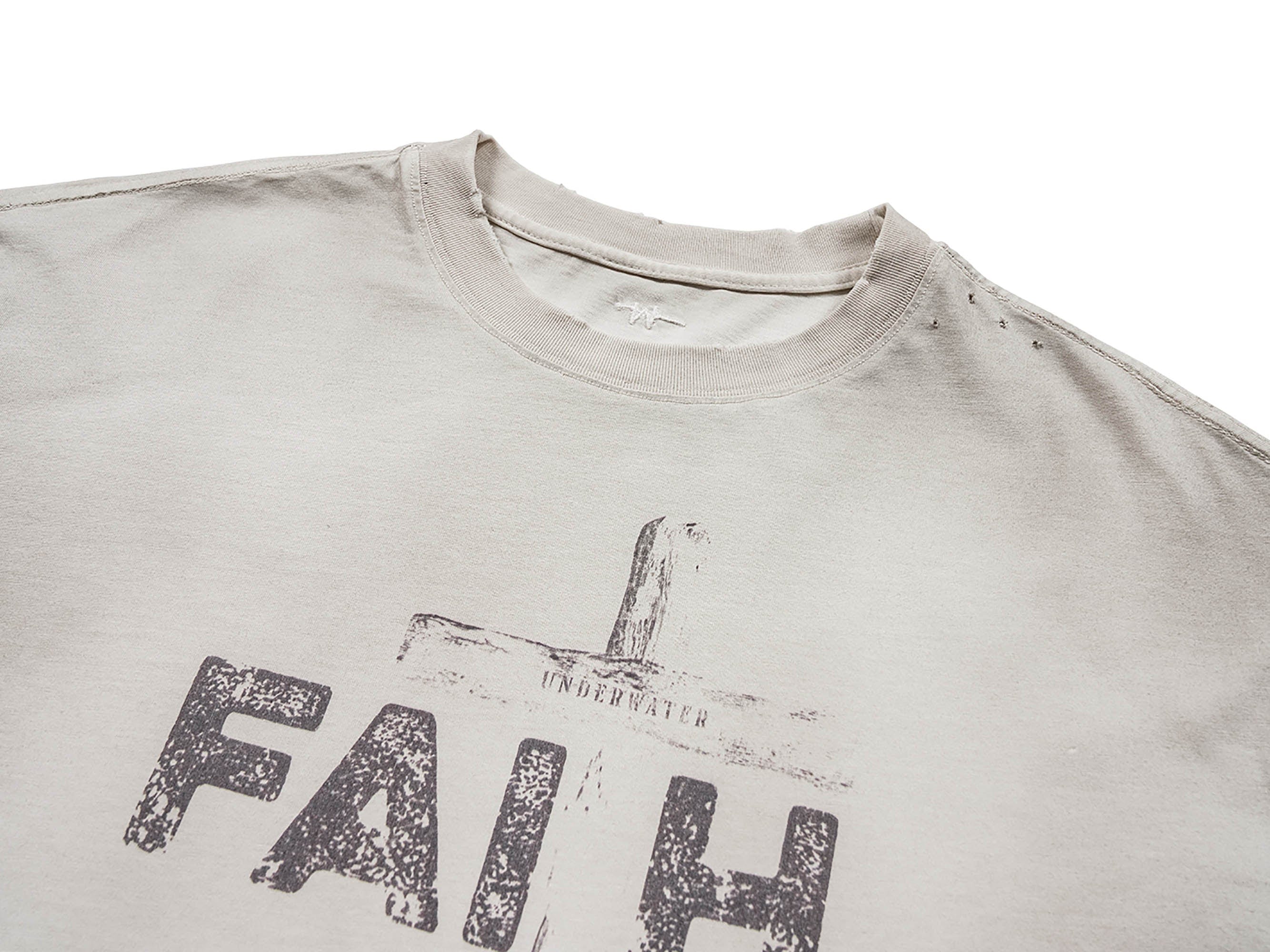 Camiseta de Faith Cross White