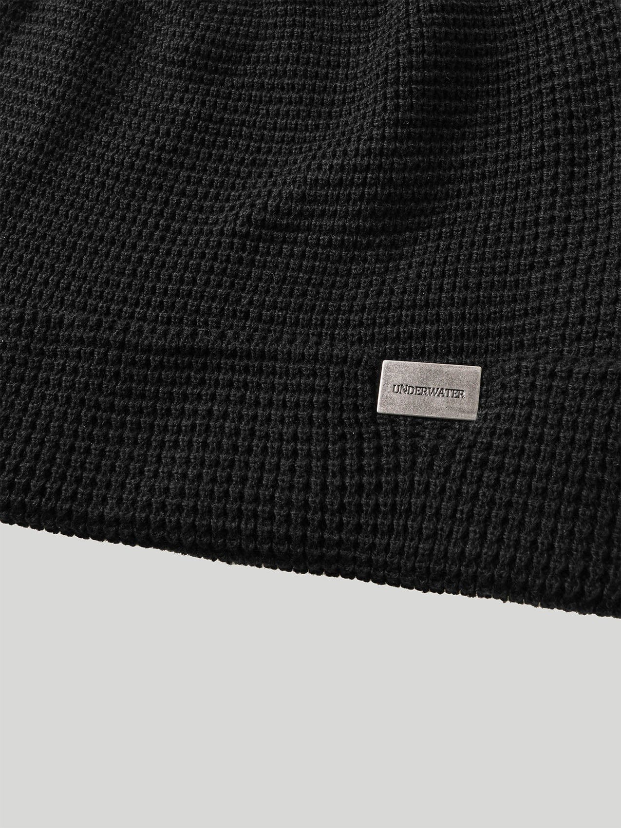 Classic Black Knit Beanie