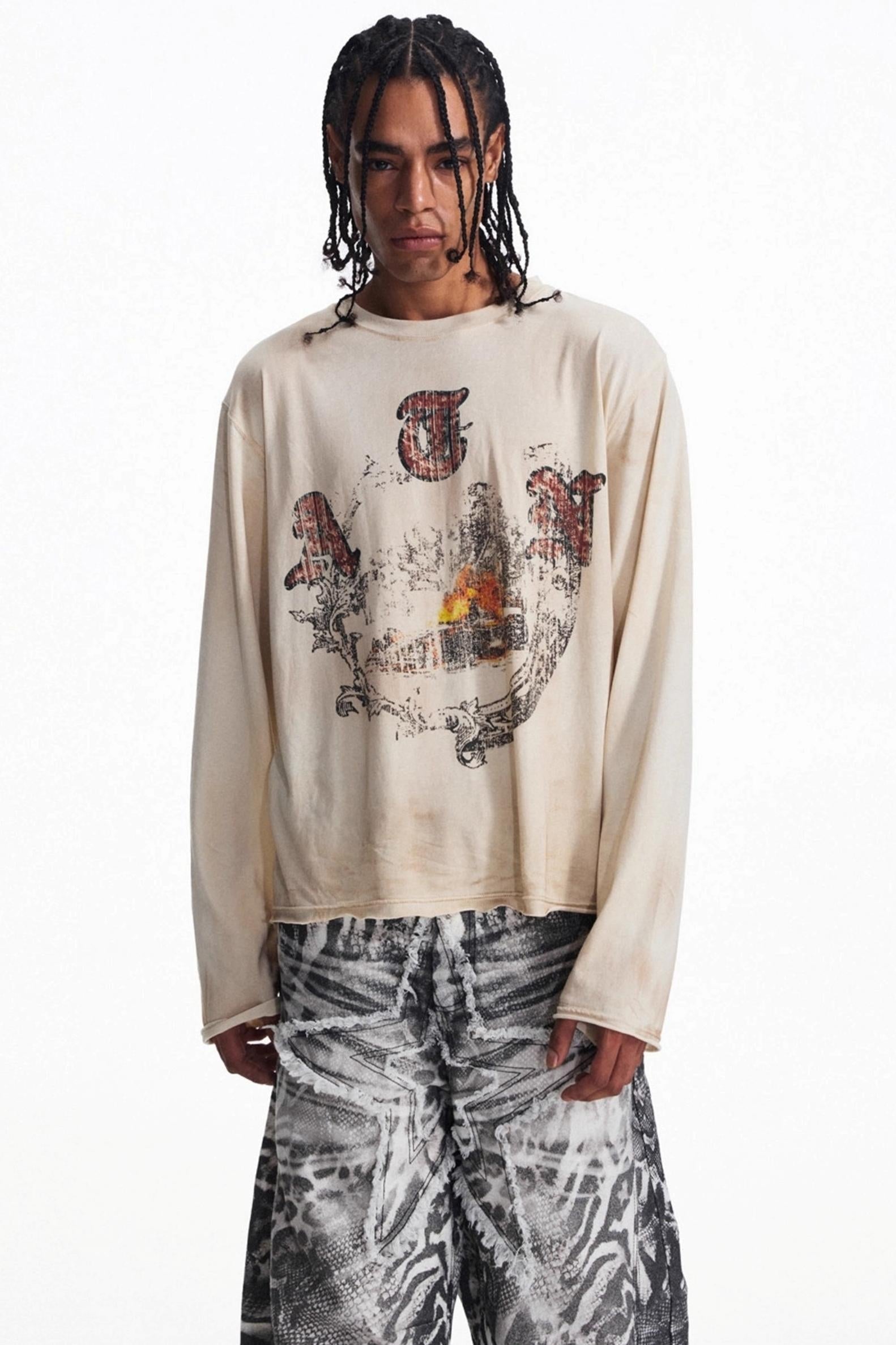 Men's Vintage Crew Neck T-Shirt