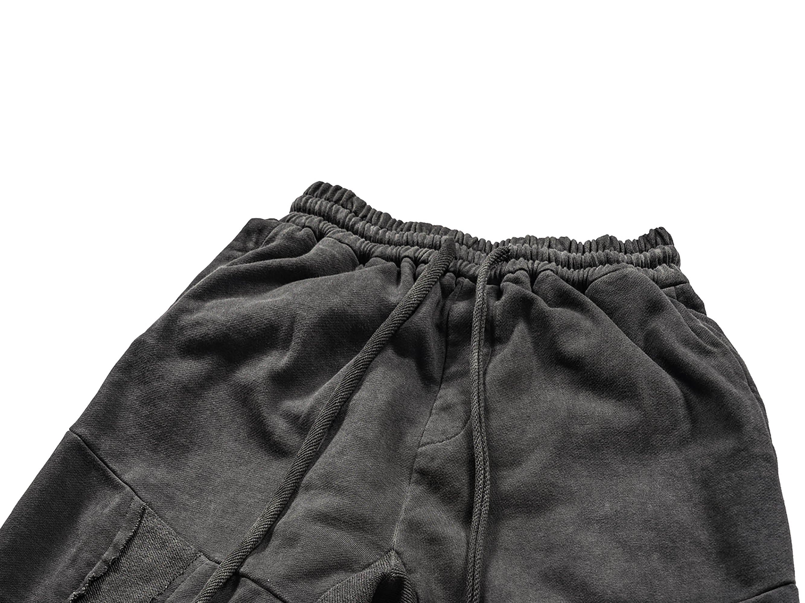 Dark Distressed Tactical Pants