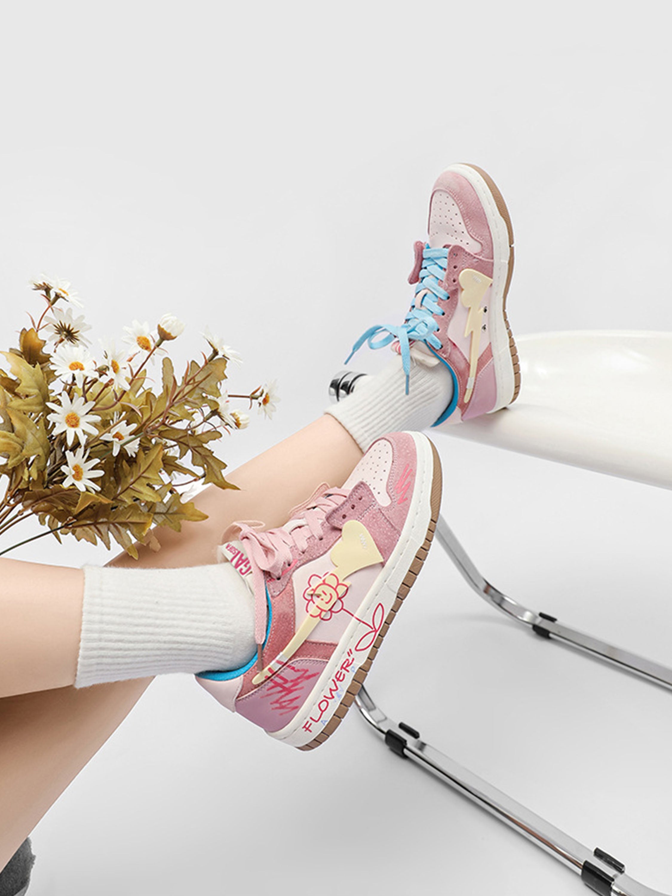 Floral Street Skater Sneakers