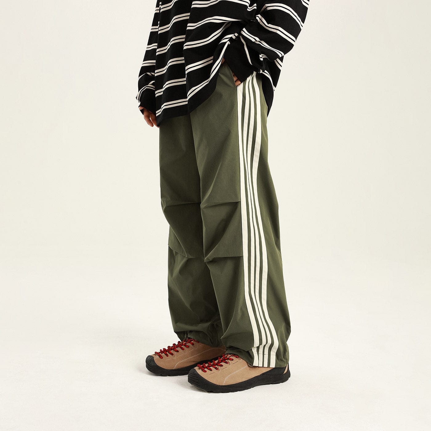 Side Striped Athletic Pants