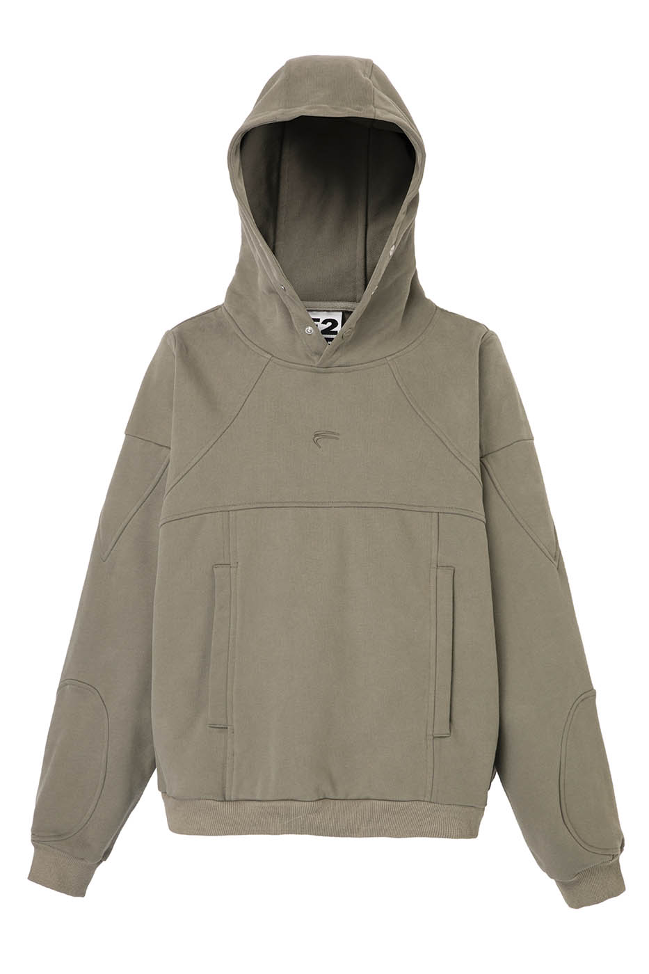 Technical Hoodie with Panel Construction