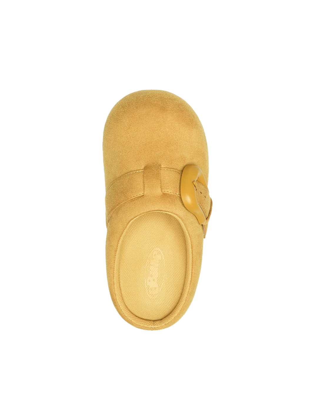 Rounded-Toe Buckle-Accent Slip-On Mules - view 10