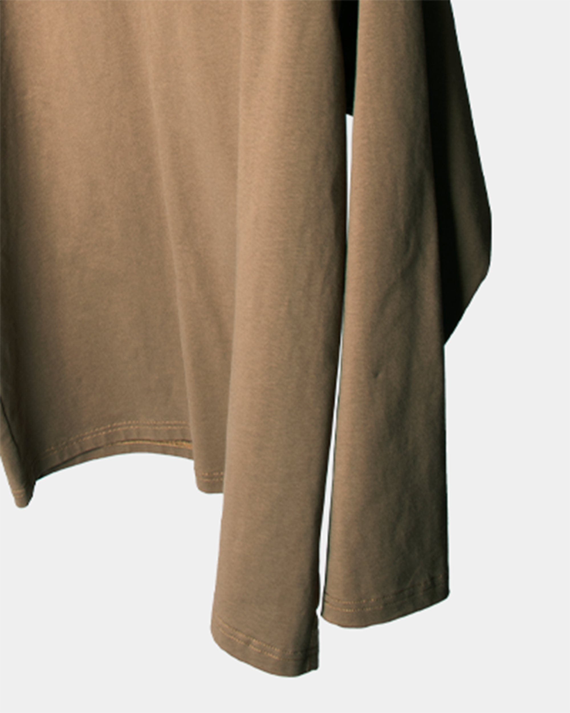 Camel Bow Neck Sweatshirt