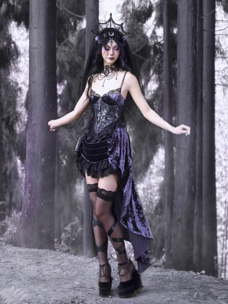 Gothic Layered Corset Dress