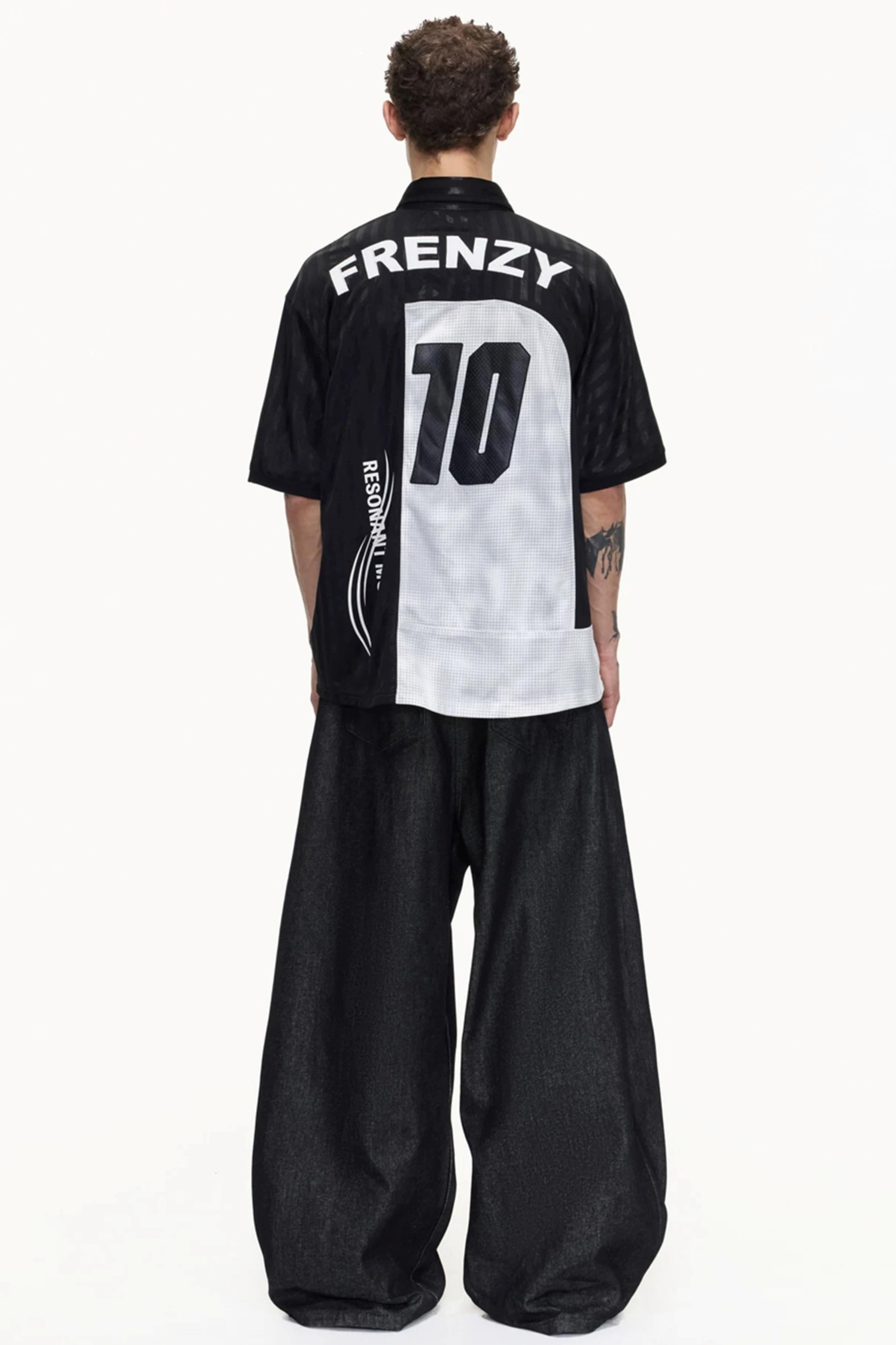 Men's Restructured Jersey Polo T-Shirt