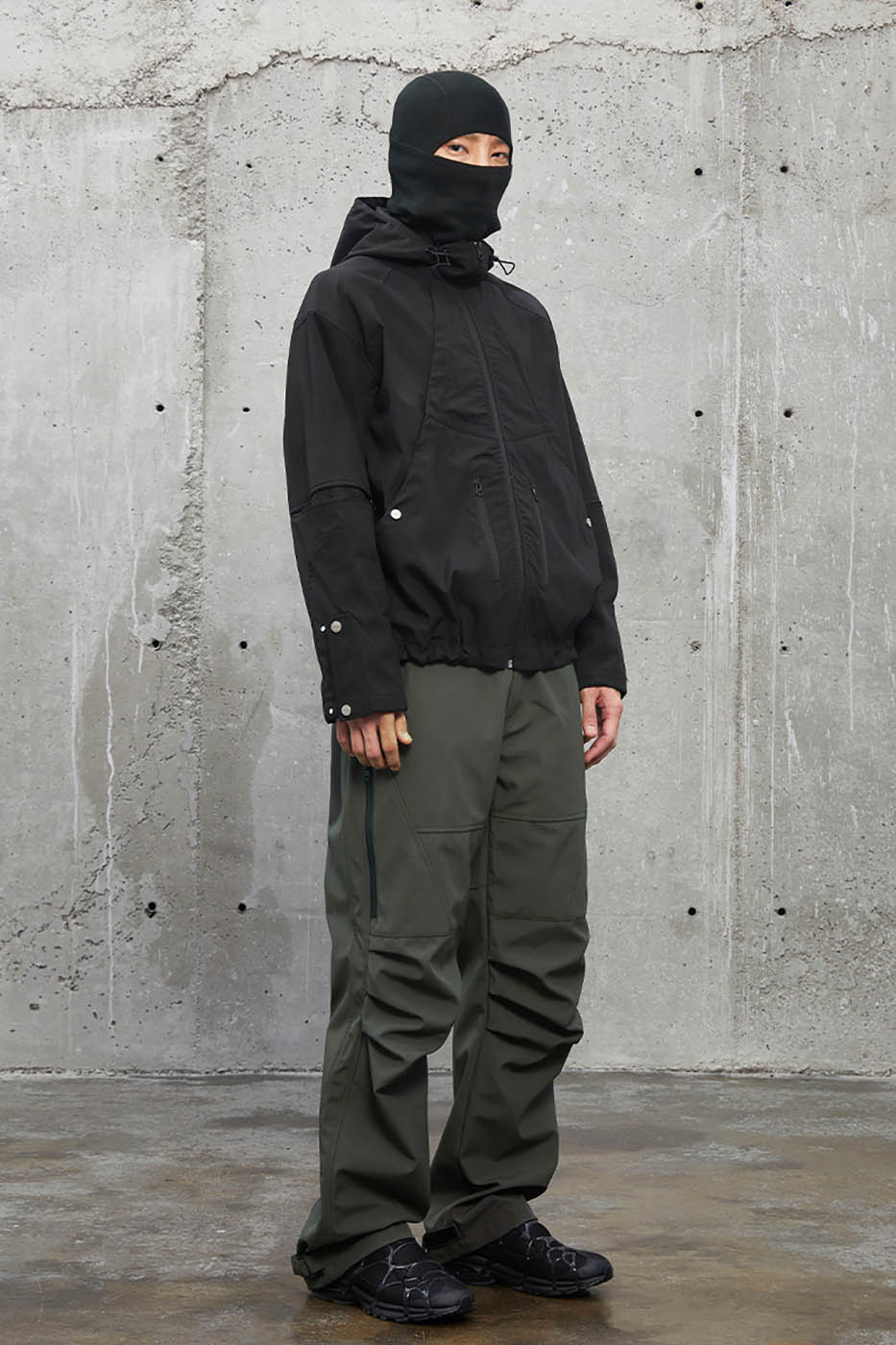 Deconstructed Technical Cargo Pants