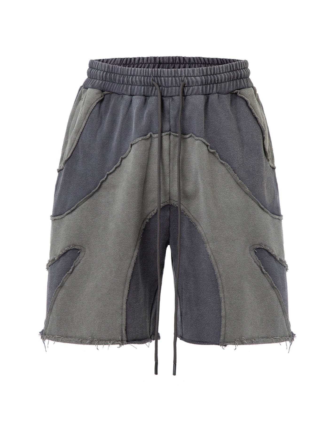 Patchwork Sweat Shorts