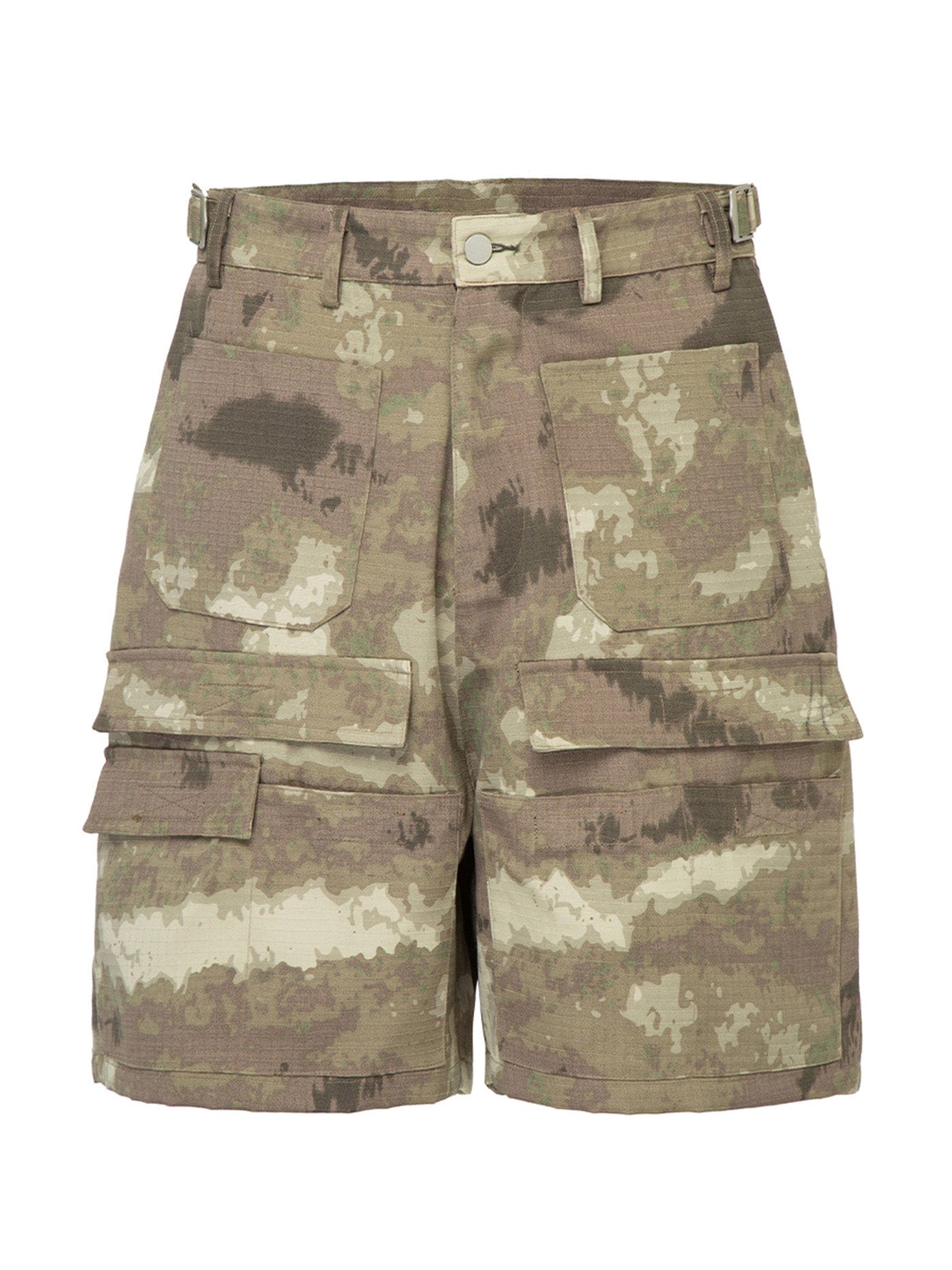 Retro Camo Cargo Shorts