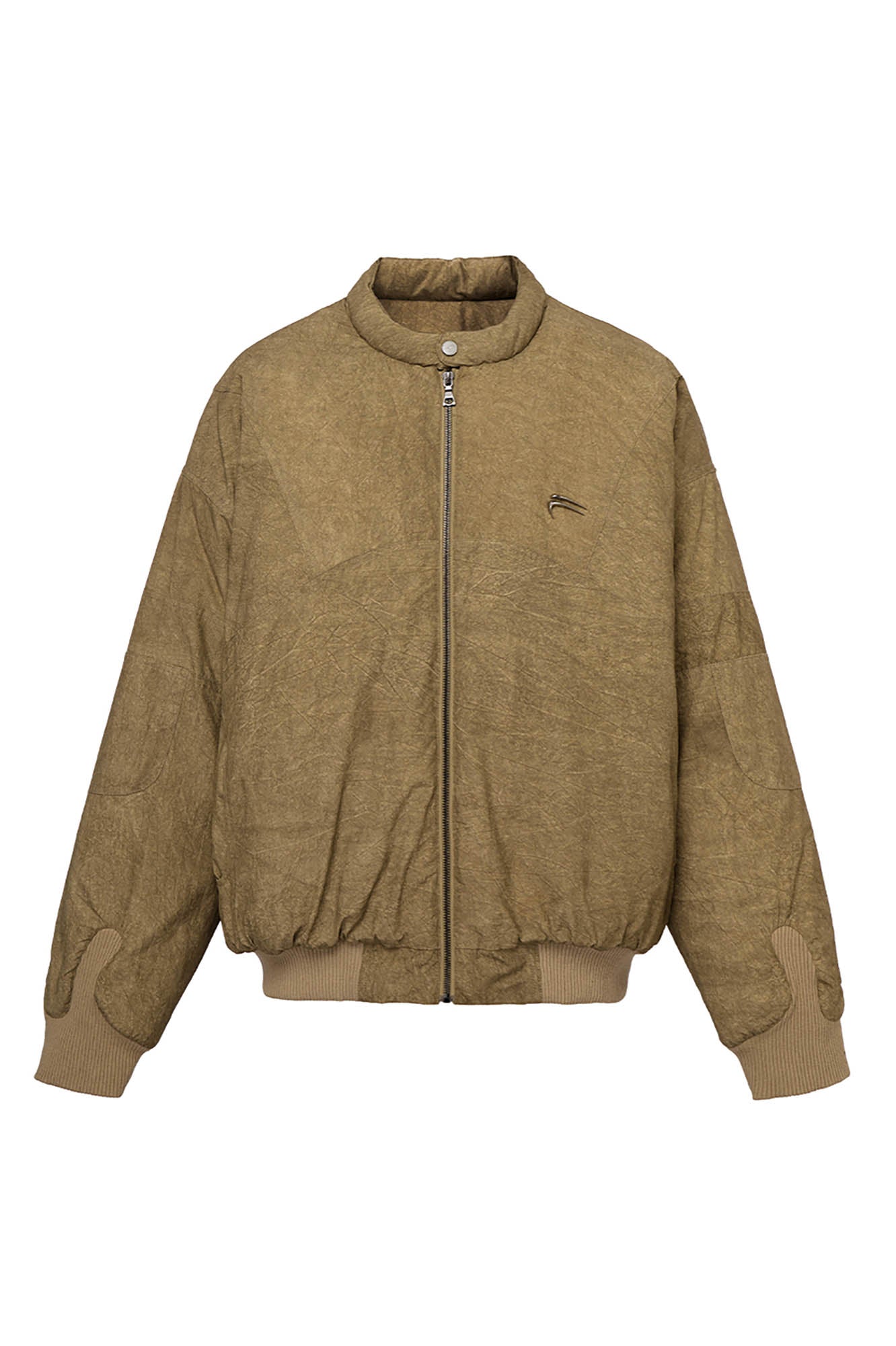 Washed Canvas Puffer Jacket