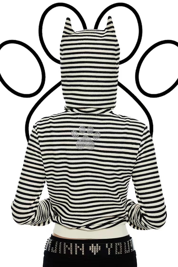 Cat noir hoodie with ears online