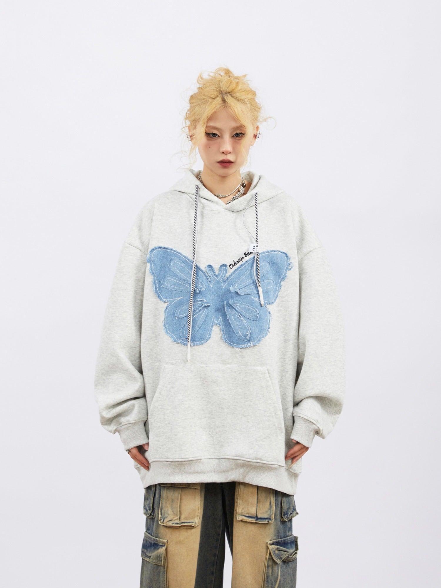 Butterfly Patch Hoodie