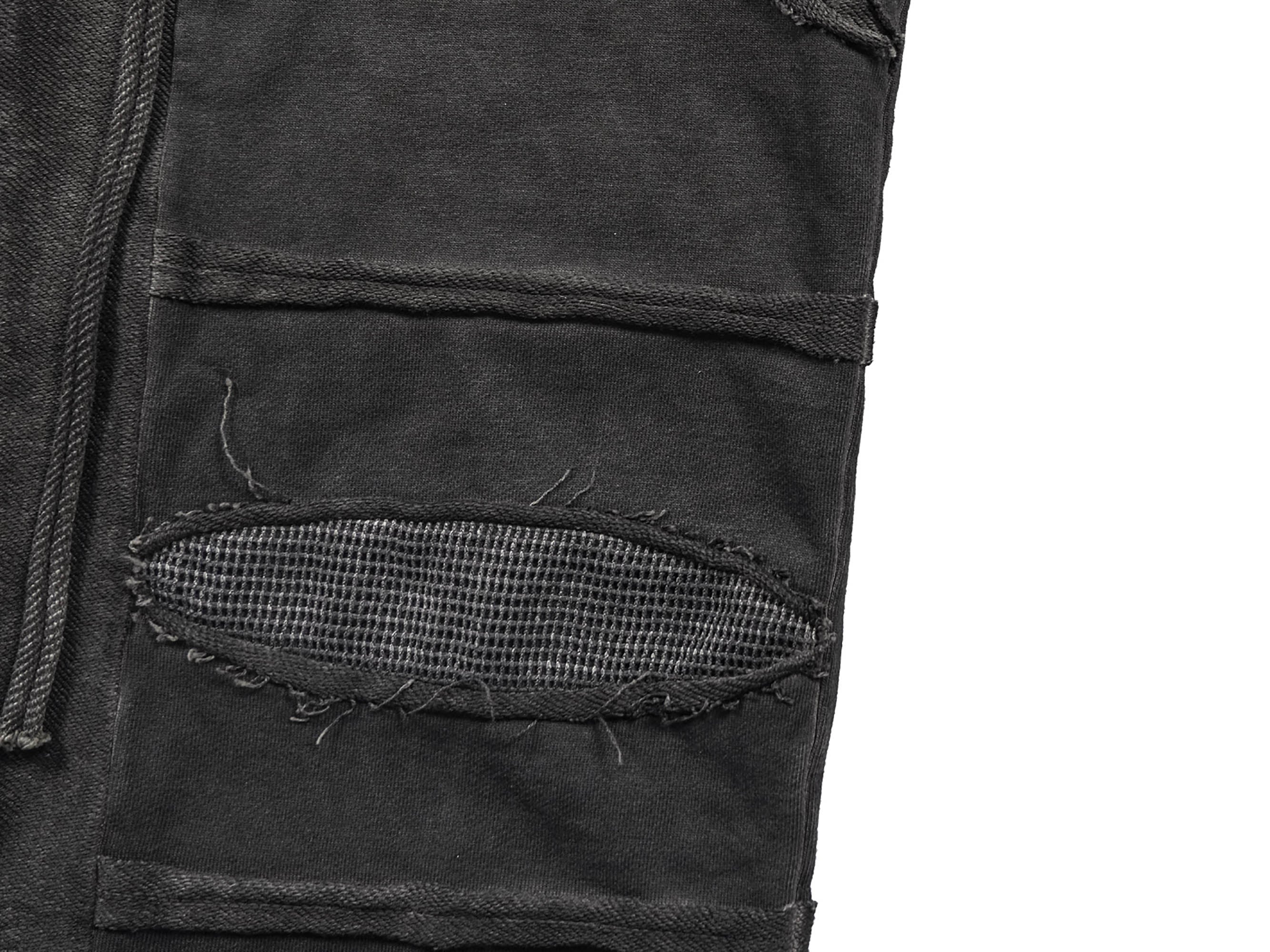 Dark Distressed Tactical Pants