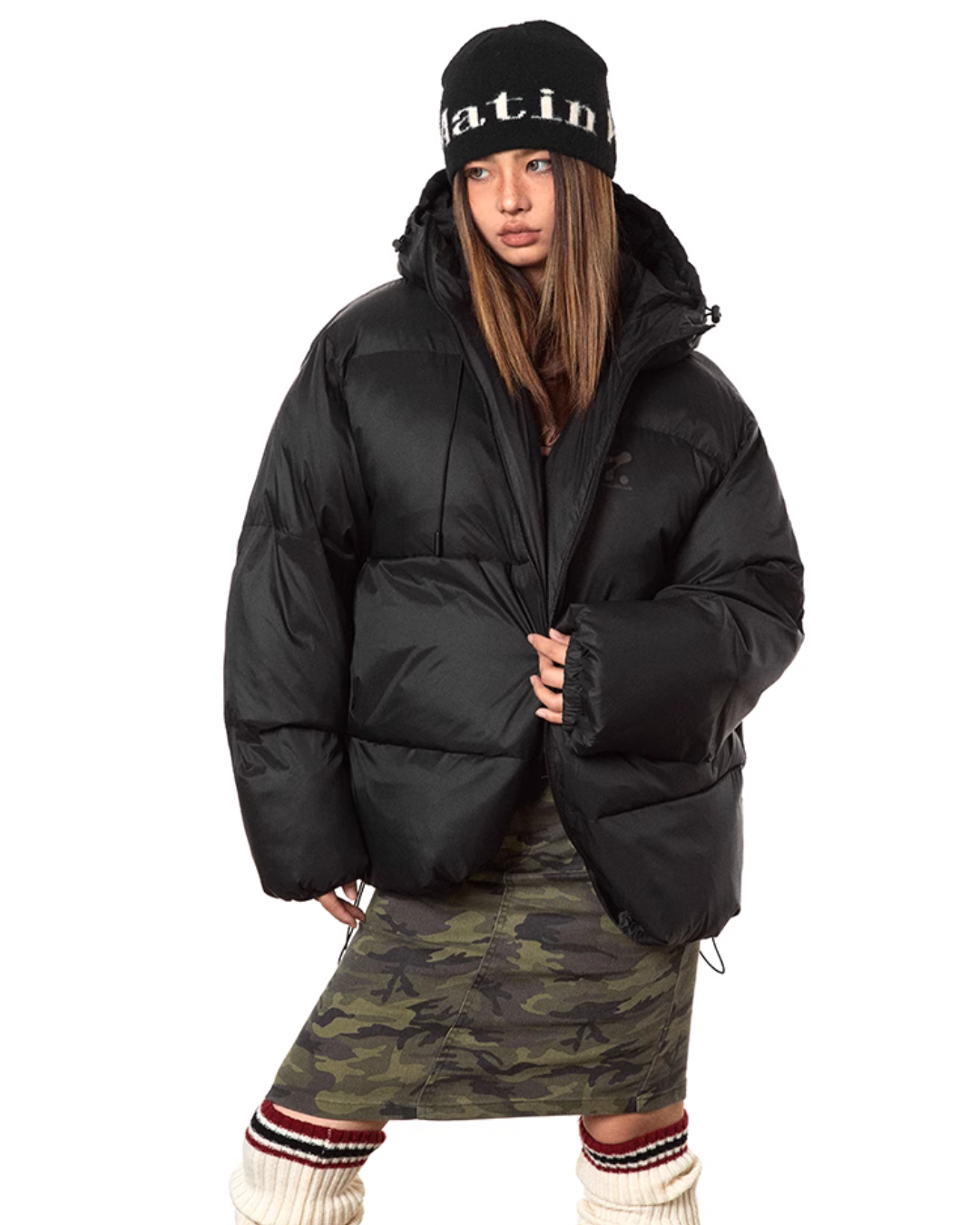 Hooded Padded Puffer Jacket