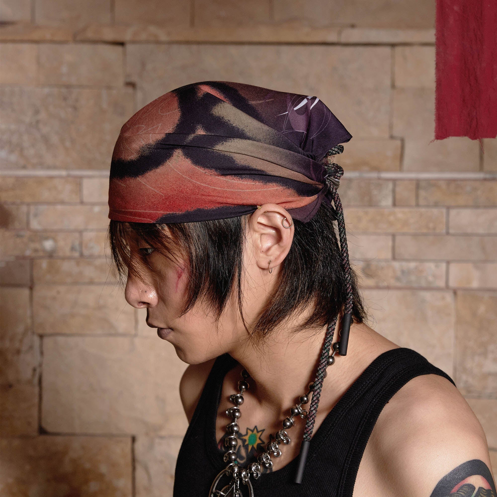 Grunge Tie-Dye Bandana