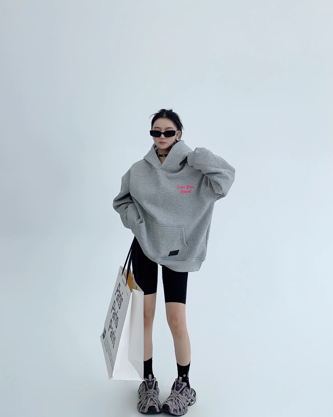 Pink Carpe Diem Script Hoodie