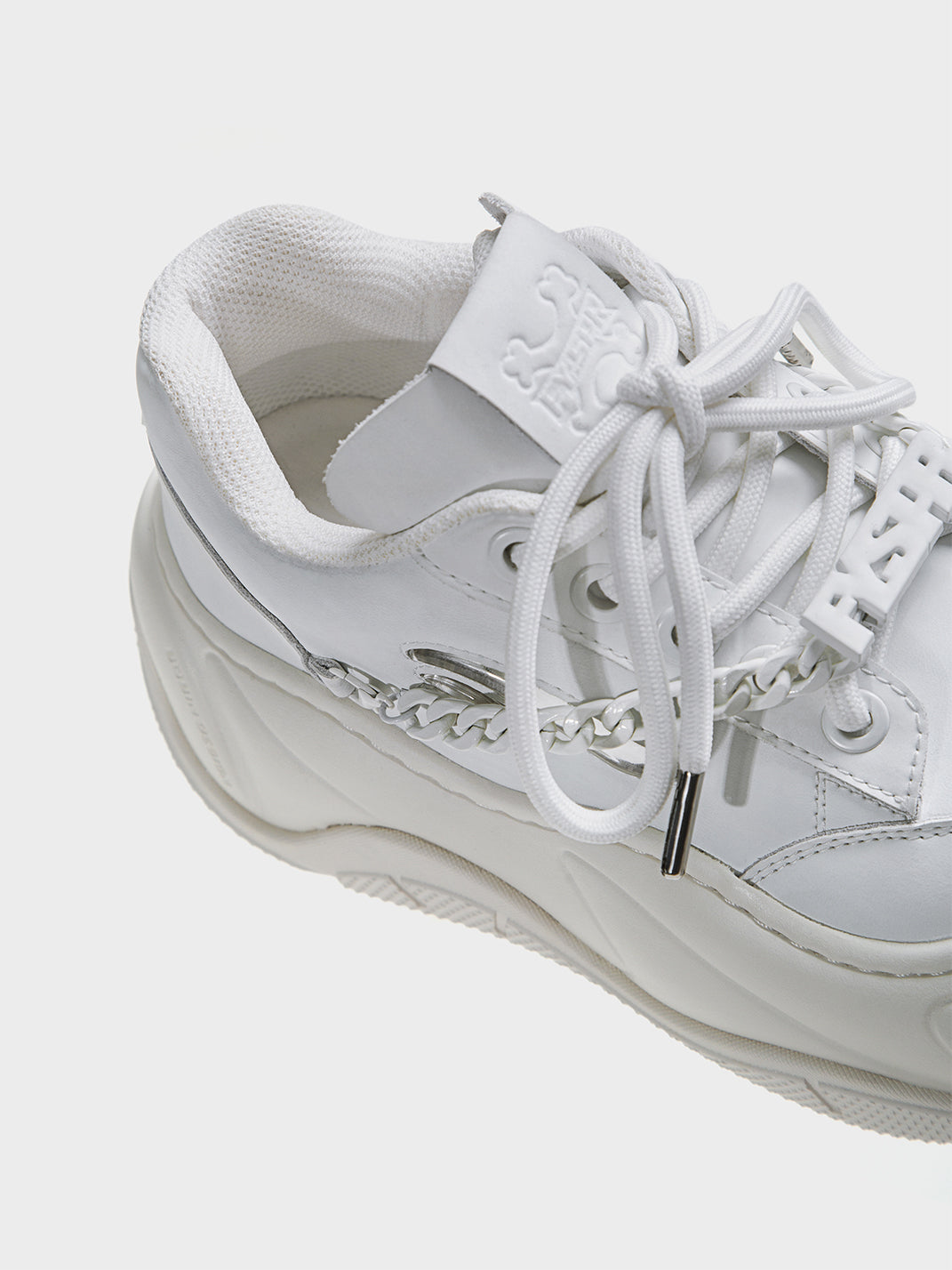Black WiFi 2.0 Detachable Chain Chunky Sneakers