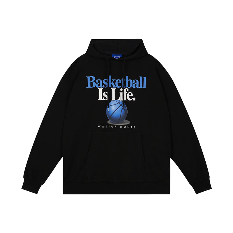 Inspirational Life Printed Hoodie - chiclara