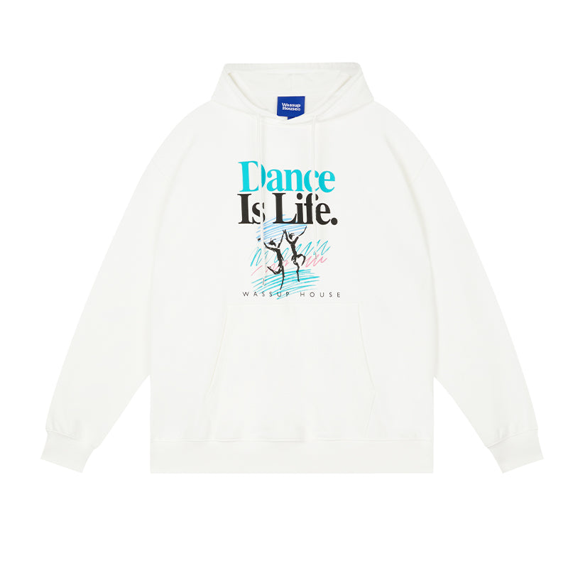 Inspirational Life Printed Hoodie - chiclara