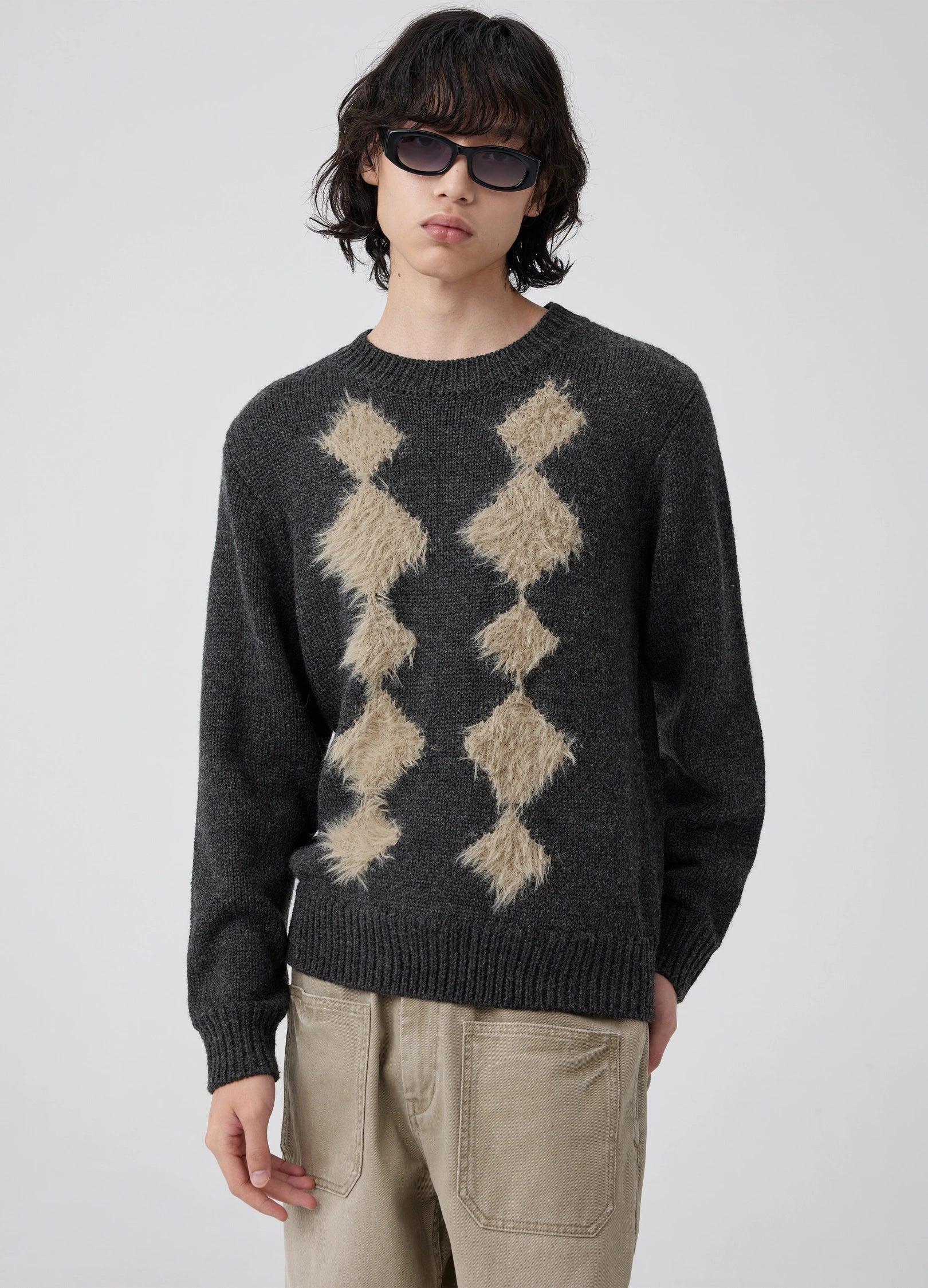 Suéter de mohair