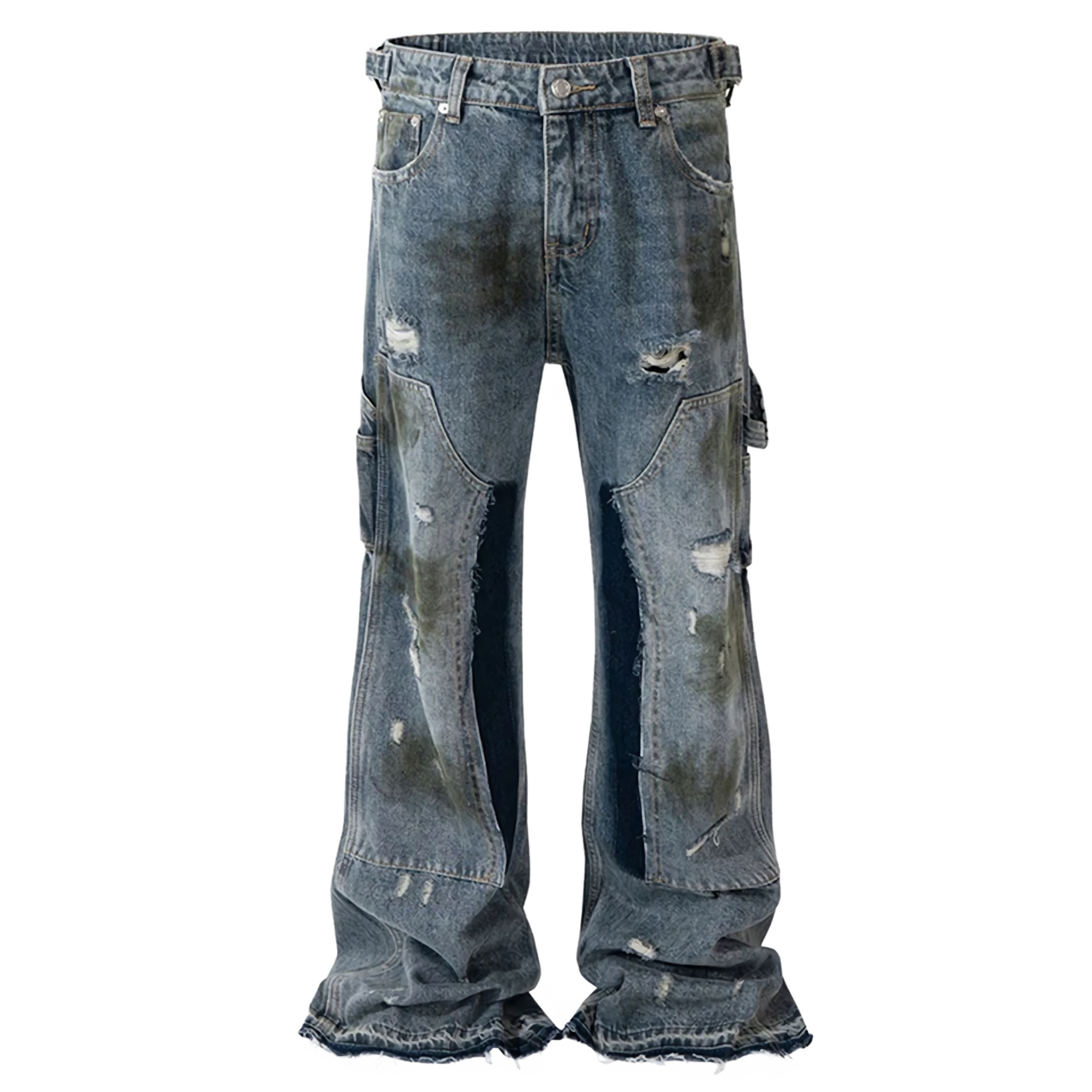 Grunge Revival Denim Jeans