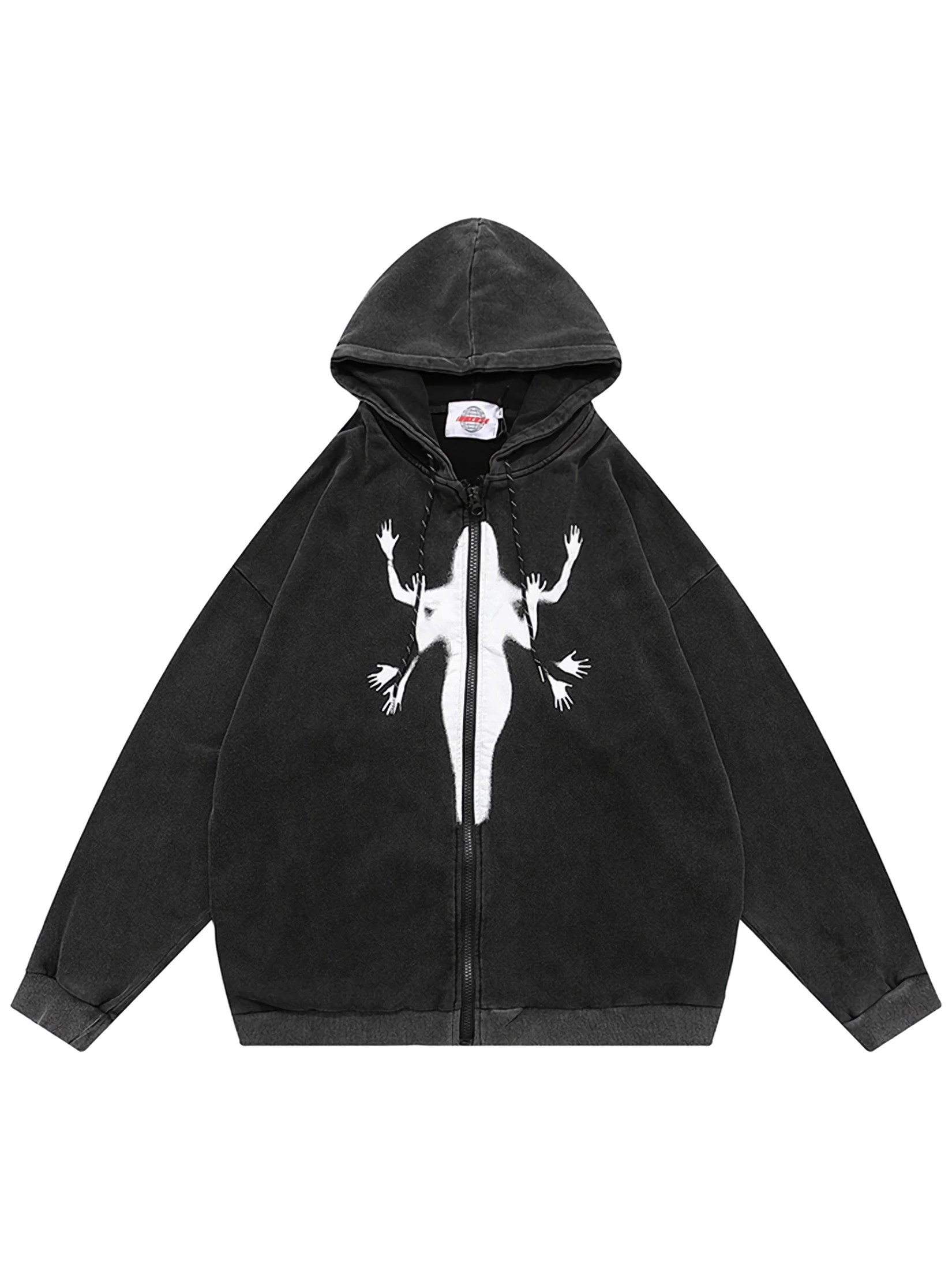 Silhouette Zip Hoodie