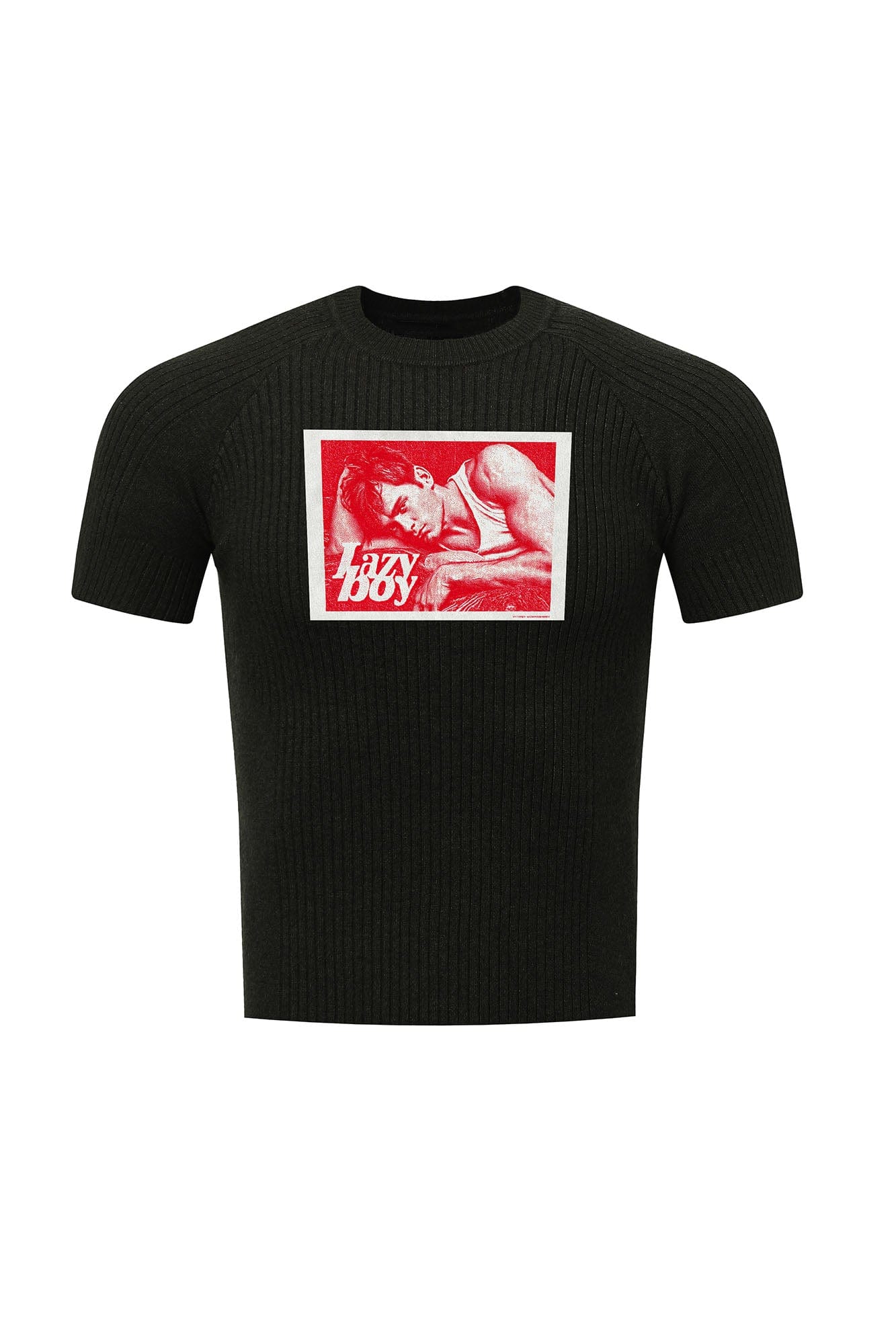 Lazy Boy Graphic Fitted Tee