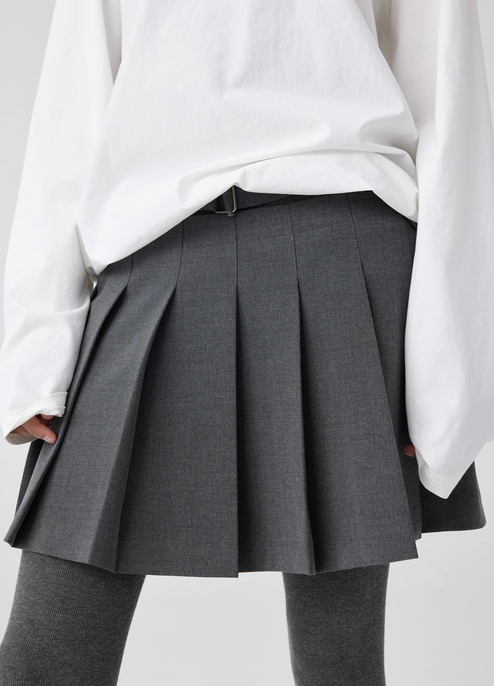 Belted Tennis Skirt