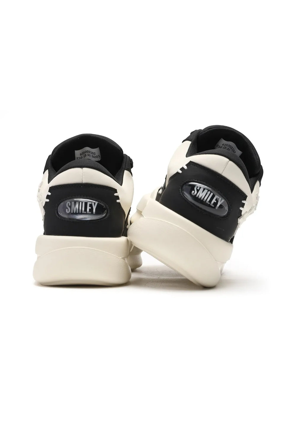 Black Split-Leather Dynamic Skate Sneakers