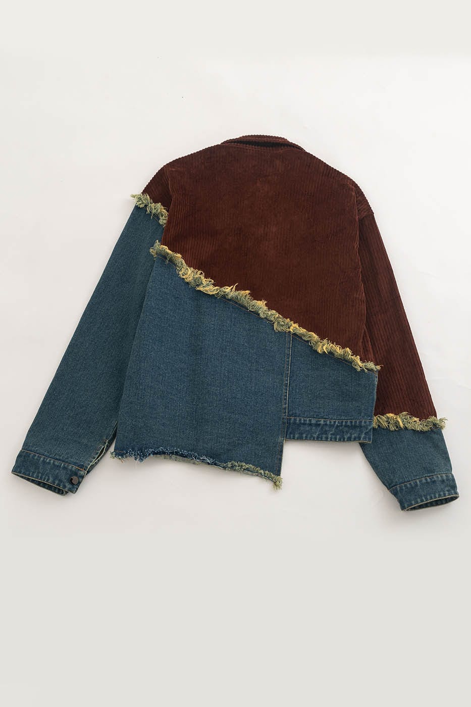 Corduroy Denim Splice Jacket