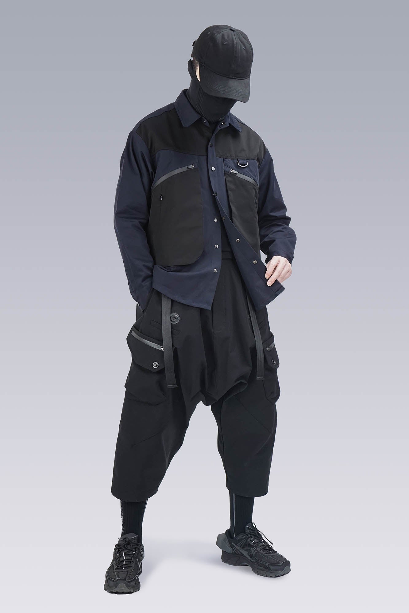 Techwear Utility Overshirt