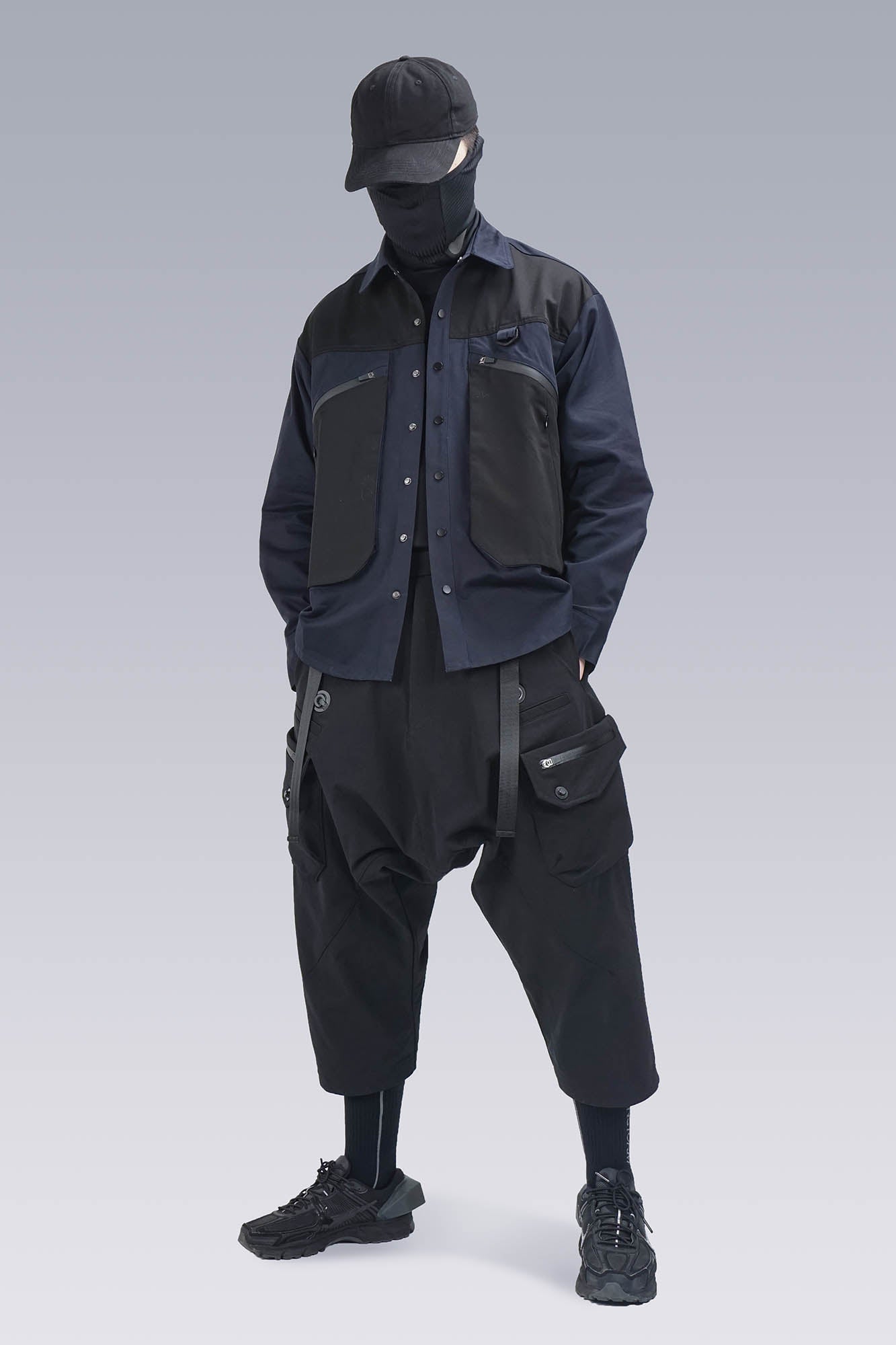 Techwear Utility Overshirt