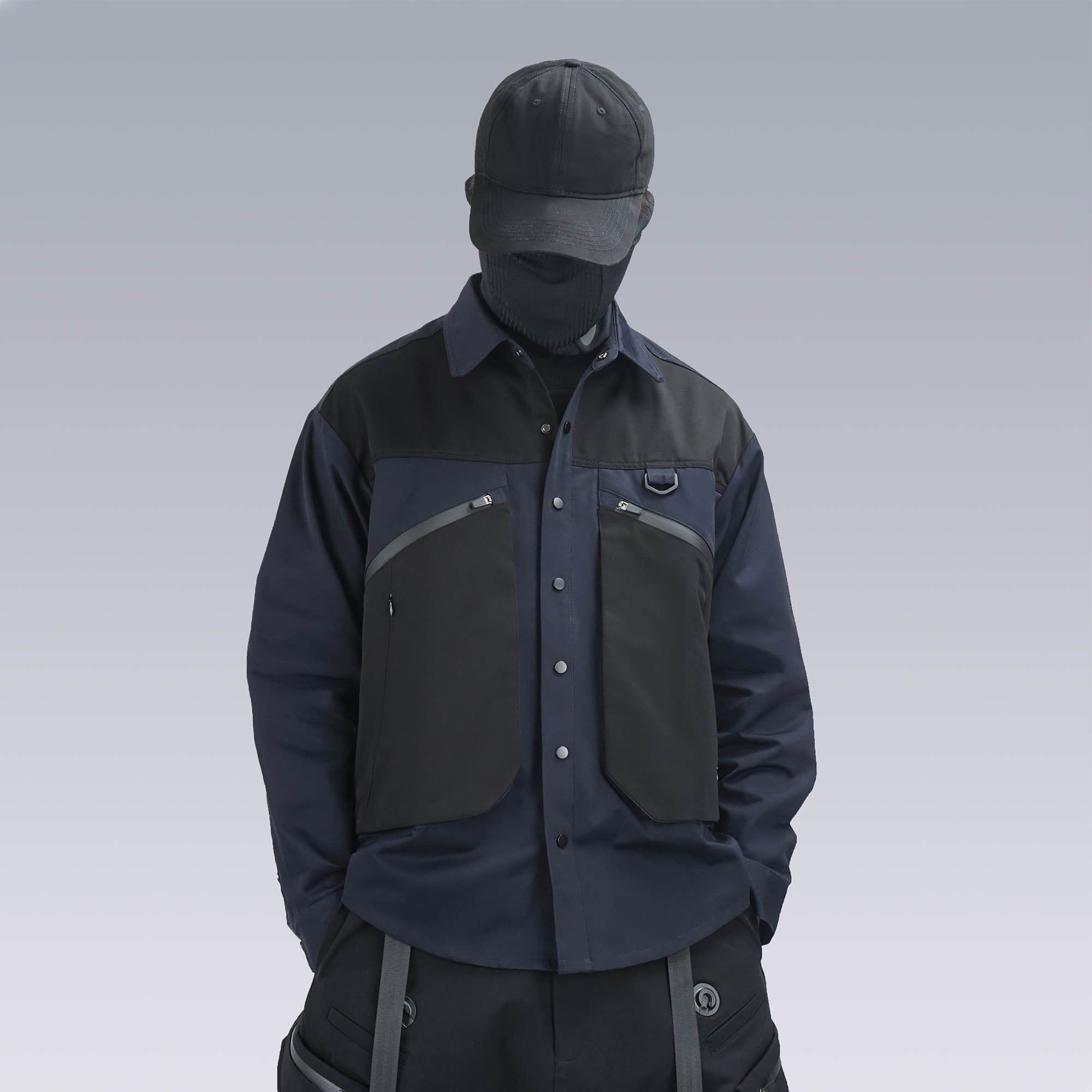 Techwear Utility Overshirt